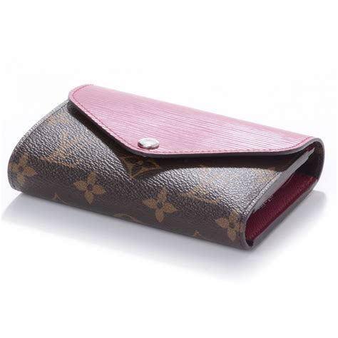 lv fuchsia wallet|louis vuitton lou wallet.